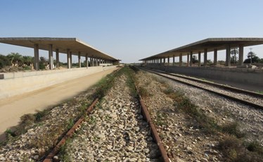 مشروع سکة حديد حجامة ساوة